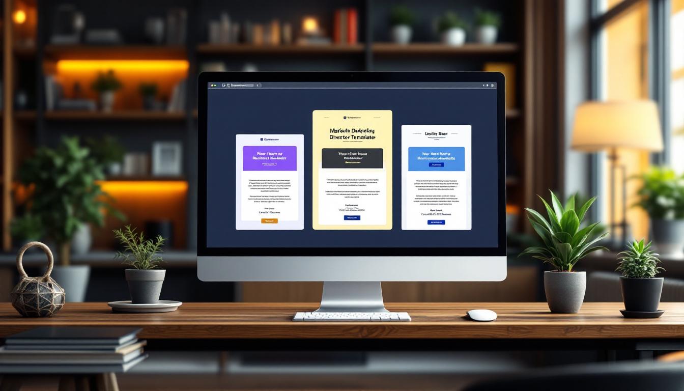 découvrez 5 modèles d’e-mails efficaces pour accompagner votre lettre de motivation pour un poste de directeur marketing. optimisez vos candidatures avec des astuces pratiques et augmentez vos chances de vous démarquer auprès des recruteurs.